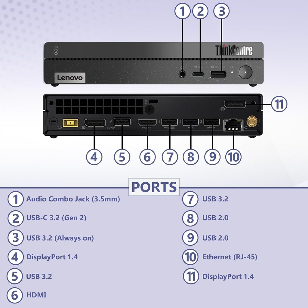 Dell OptiPlex 7010 SFF Core™ i5-13500 512GB SSD 8GB W11 Pro BLACK Keyboard Mouse