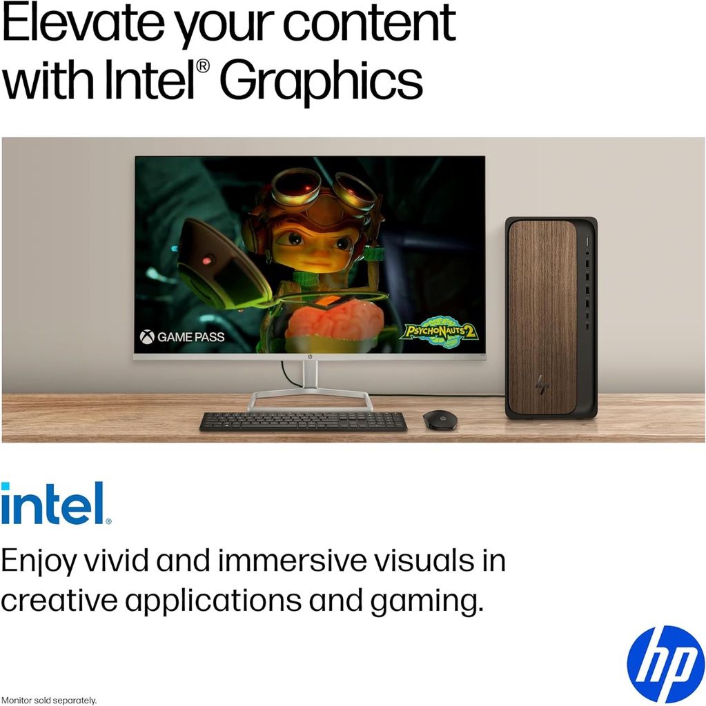 HP OmniDesk AI M03 TOWER Core™ Ultra 7 265 512GB SSD 8GB W11 NVIDIA® RTX 5060 8GB