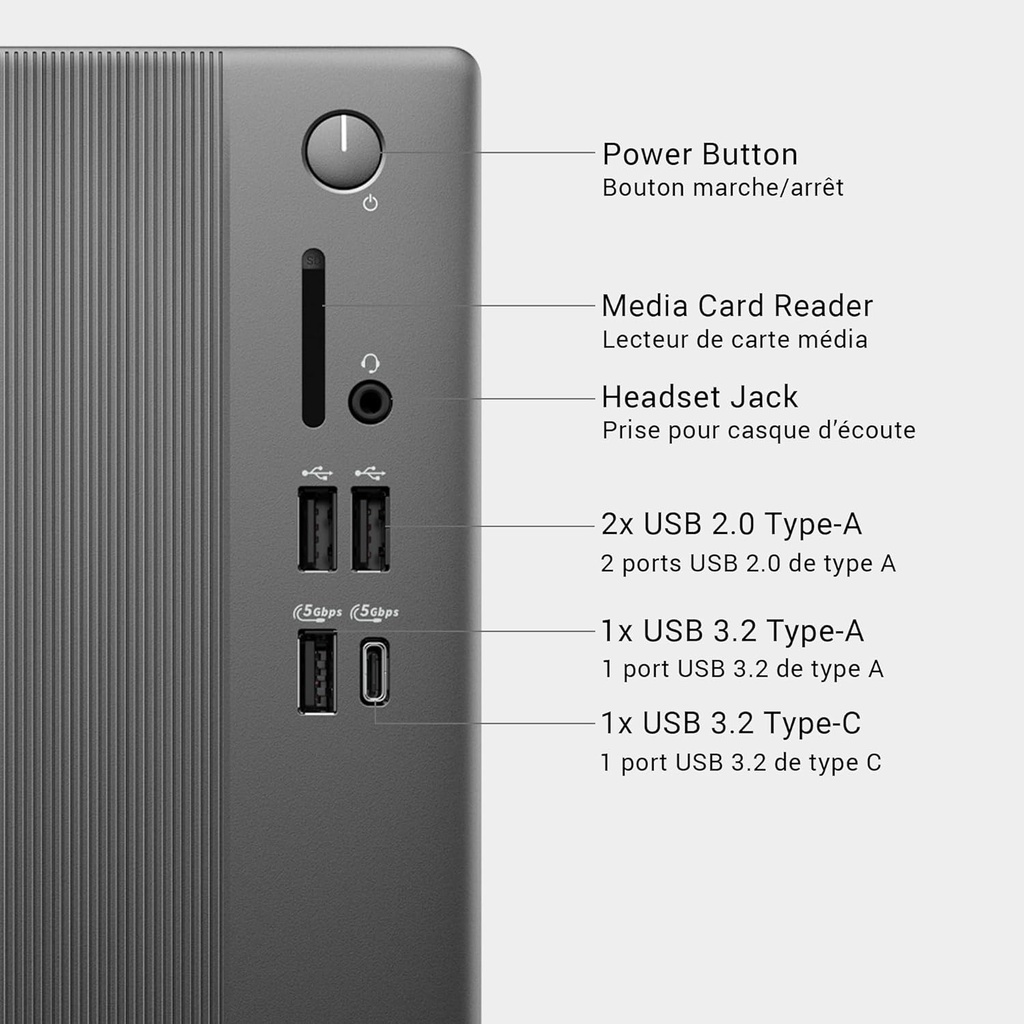 Dell OptiPlex 7010 SFF Core™ i5-13500 512GB SSD 8GB W11 Pro BLACK Keyboard Mouse