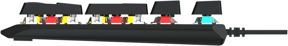 Lenovo GK301 Mechanical Gaming Keyboard USB RGB backlight - Gun Metal - (ENGLISH)