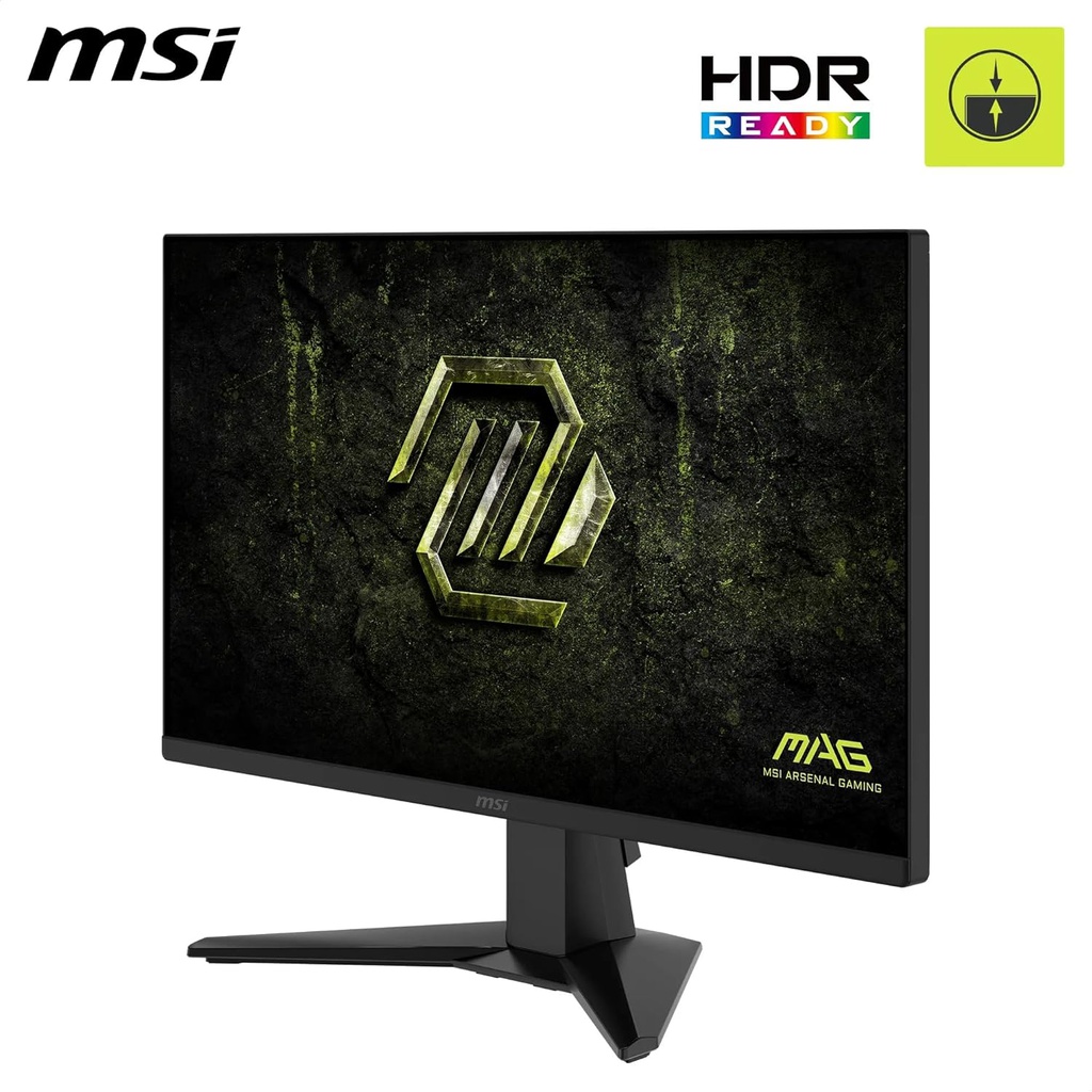 MSI MAG 245F-X24 24" Plano FHD 240HZ Rapid IPS Adaptive Sync 1x DP, 2X HDMI 2.0 Black