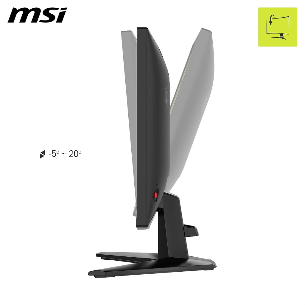 MSI MAG 245F-X24 24" Plano FHD 240HZ Rapid IPS Adaptive Sync 1x DP, 2X HDMI 2.0 Black