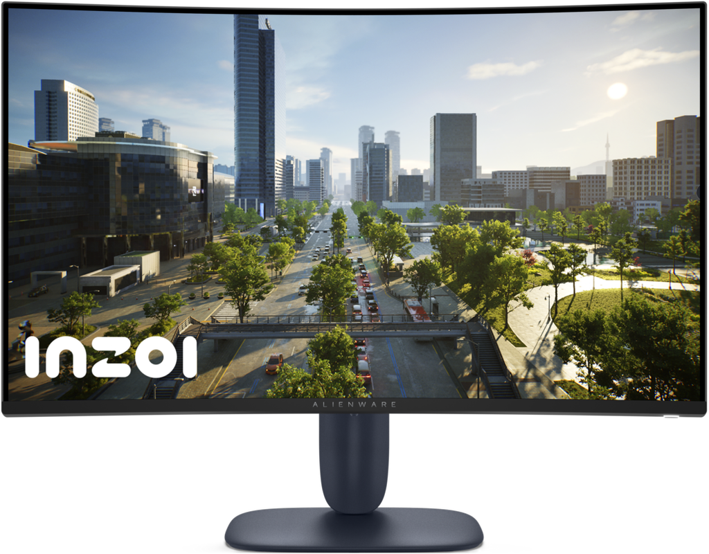 Alienware AW3225DM 32" VA LED Curved QHD 180Hz 1ms FreeSync Gaming Monitor Interstellar Indigo
