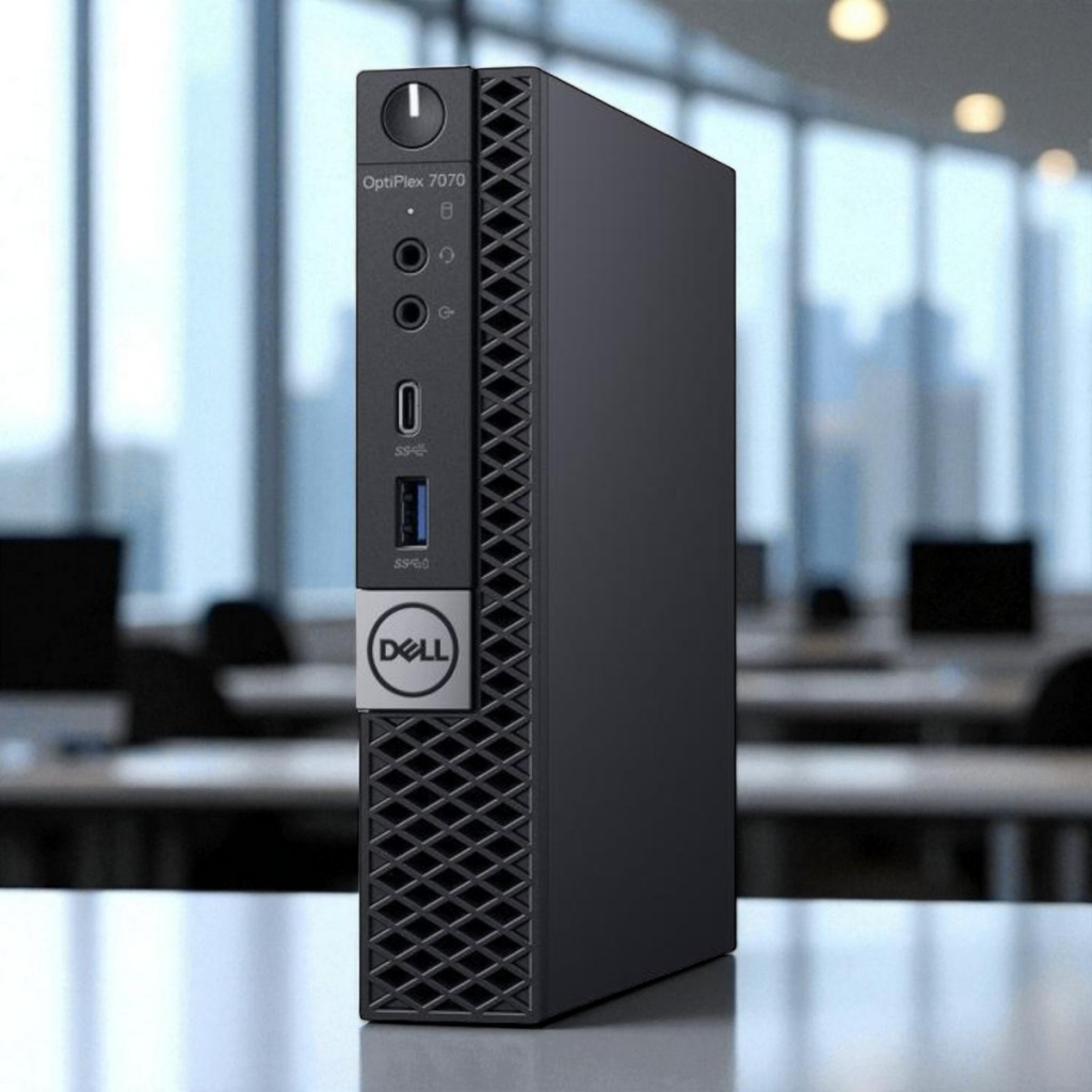 Dell OptiPlex 7070 MICRO Core™ i5-9500 256GB SSD 16GB W10 Pro Keyboard Mouse BLACK