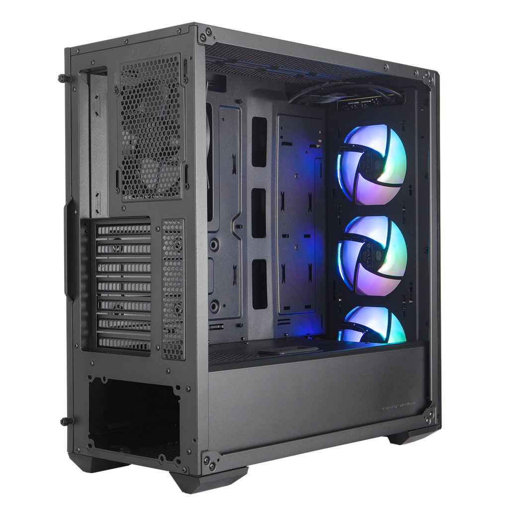 COOLER MASTER MCB-B511D-KANN-S00 Steel ATX Mid Tower Case BLACK