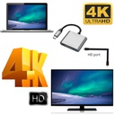 3-in-1 USB-C ► 1x HDMI │ 1x USB3.0 │ 1x USB-C │ 4K UHD