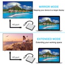 3-in-1 USB-C ► 1x HDMI │ 1x USB3.0 │ 1x USB-C │ 4K UHD