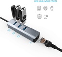 3-in-1 USB-C ► 1x HDMI │ 1x USB3.0 │ 1x USB-C │ 4K UHD