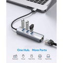 3-in-1 USB-C ► 1x HDMI │ 1x USB3.0 │ 1x USB-C │ 4K UHD