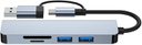 3-in-1 USB-C ► 1x HDMI │ 1x USB3.0 │ 1x USB-C │ 4K UHD