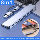 3-in-1 USB-C ► 1x HDMI │ 1x USB3.0 │ 1x USB-C │ 4K UHD