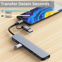 3-in-1 USB-C ► 1x HDMI │ 1x USB3.0 │ 1x USB-C │ 4K UHD