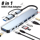 5-in-2 USB/USB-C ► 1x USB3.0 │ 2xUSB2.0 │ SD/TF