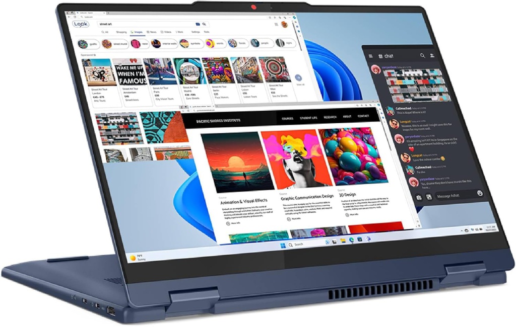 Lenovo SLIM 5 16IRL8 16&quot; FHD Touch Core™ i5-1335U 512GB SSD 16GB W11 ABYSS BLUE Bcklt