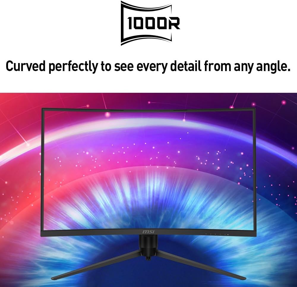 MSI OPTIX G271 Curvo Monitor 27&quot; FHD 165Hz HDMI