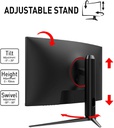 MSI OPTIX G271 Curvo Monitor 27&quot; FHD 165Hz HDMI
