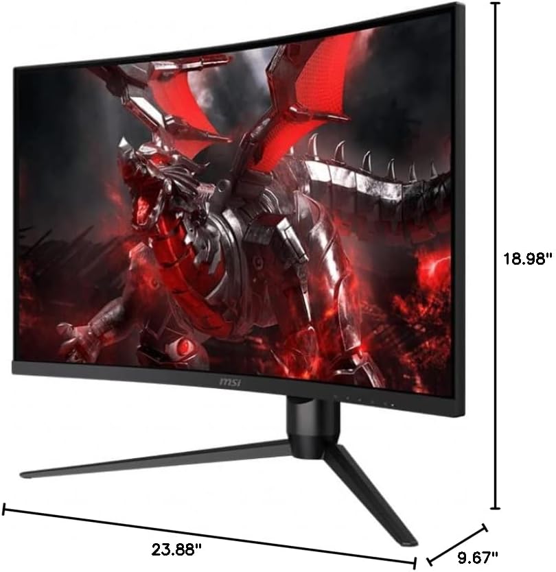 MSI OPTIX G271 Curvo Monitor 27&quot; FHD 165Hz HDMI