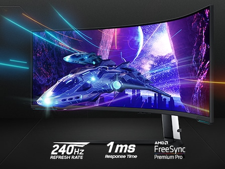 Samsung Odissey CRG9 49&quot; Dual (5120x1440) Curved QLED Gaming Monitor