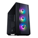 COOLER MASTER MCY-B5P2-KWGN-03 Steel ATX Mid Tower Case BLACK (Incluye Abanicos)