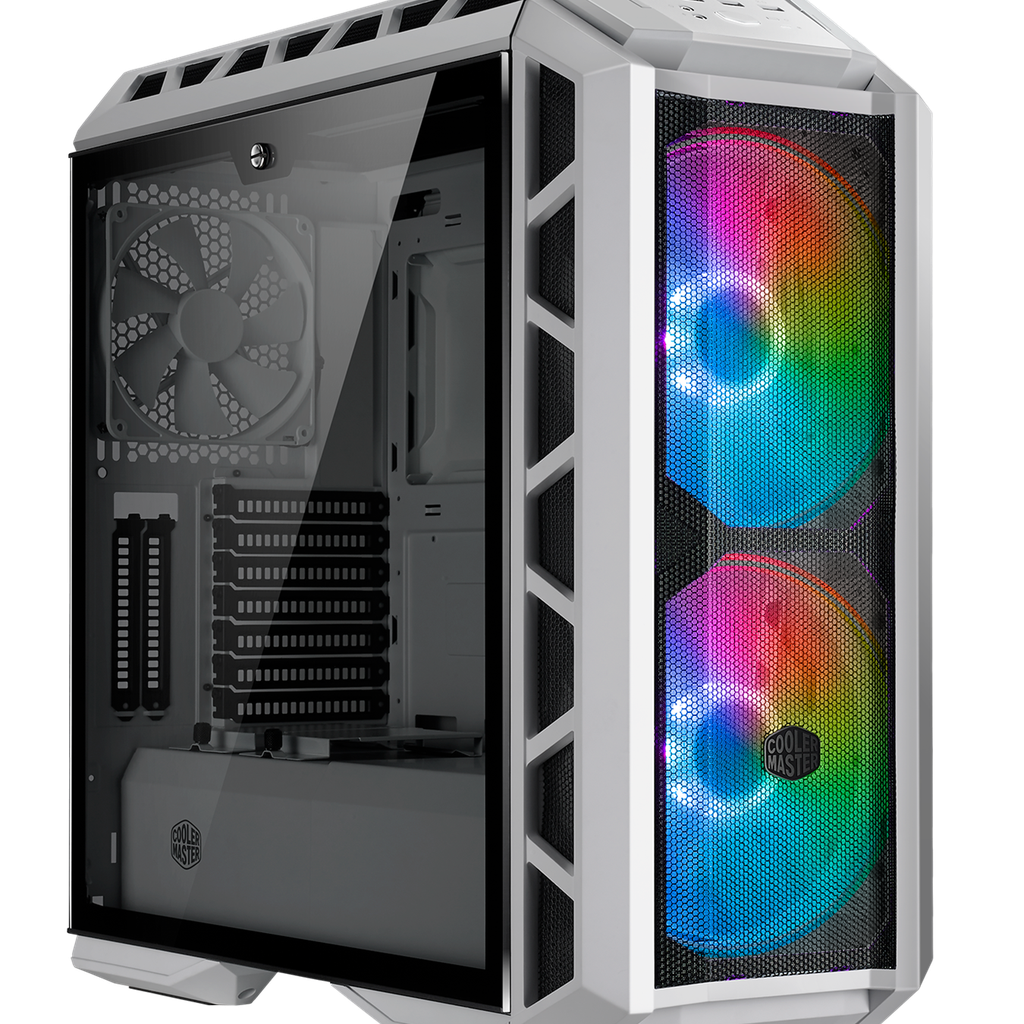 COOLER MASTER MCM-H500P-WGNN-S01 Steel ATX Mid Tower Case BLACK (Incluye Abanicos)
