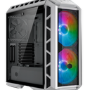 COOLER MASTER MCM-H500P-WGNN-S01 Steel ATX Mid Tower Case BLACK (Incluye Abanicos)