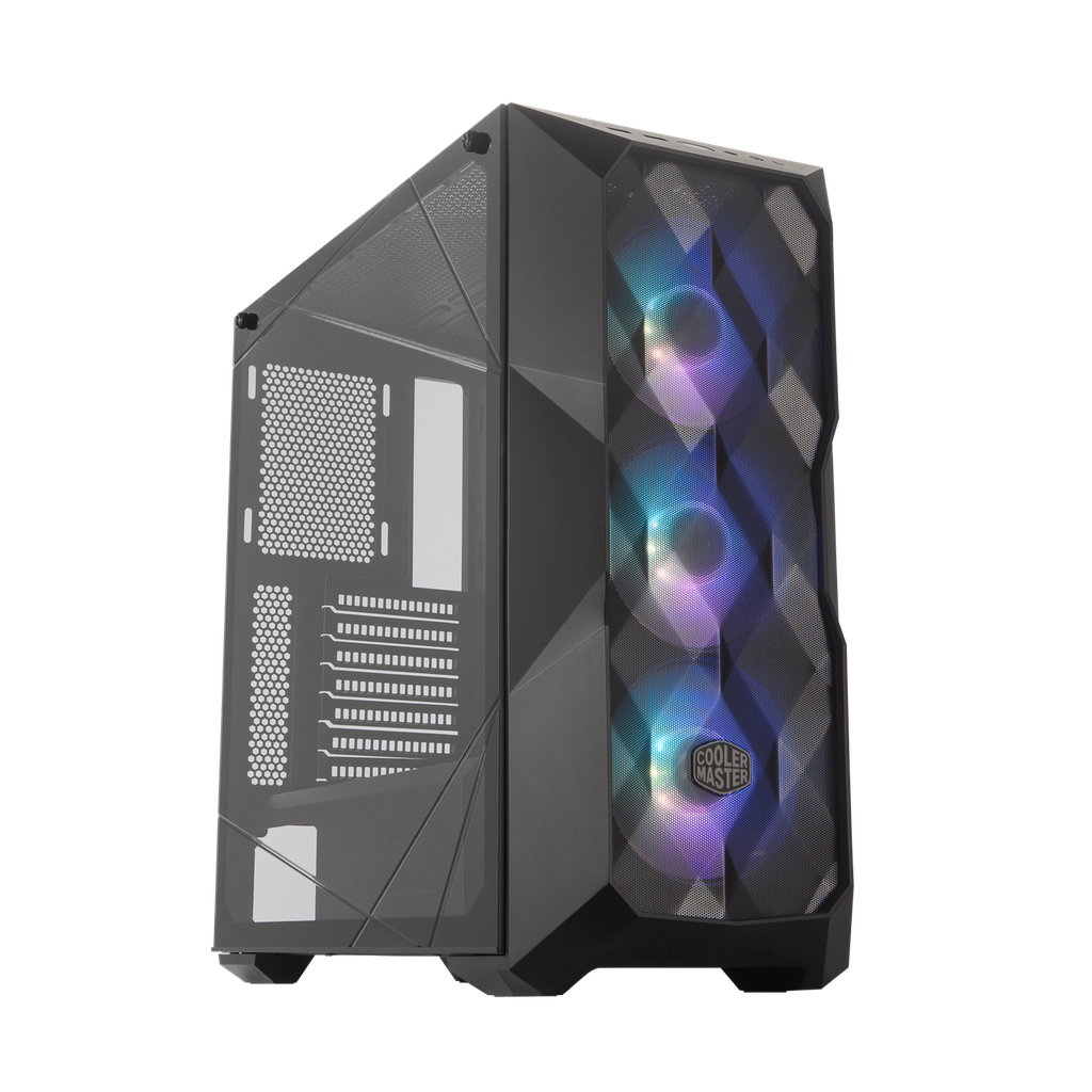 COOLER MASTER MCB-D500D-KGNN-S01 Steel ATX Mid Tower Case BLACK (Incluye Abanicos)