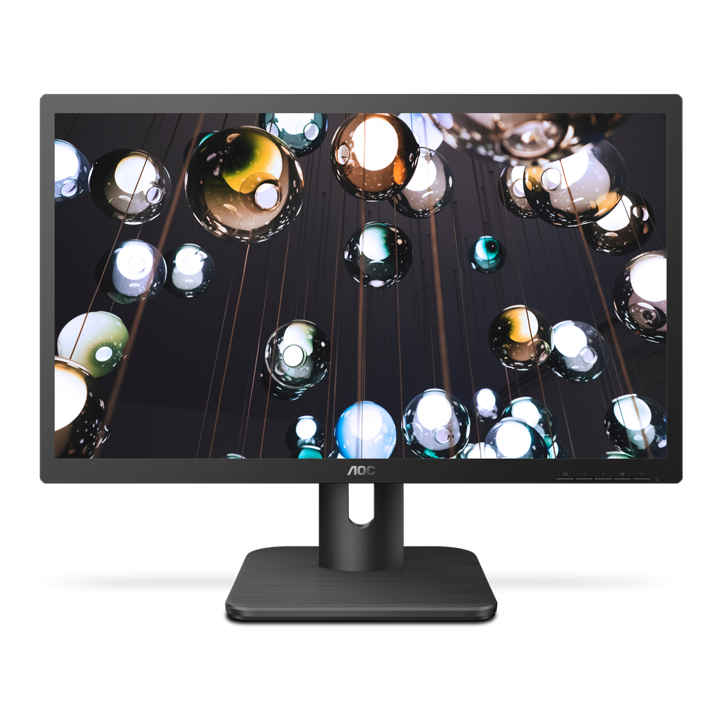 AOC 22E1H 22&quot; Monitor 21.5&quot; FHD 2ms 50/60Hz SILVER