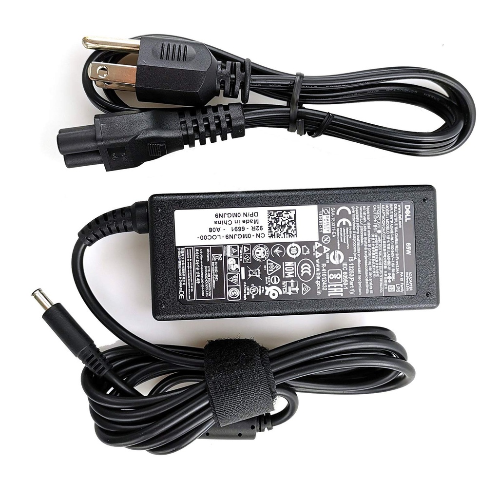 Cargador Dell 65w 19.5v 3.34a