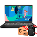 MSI MODERN 15 ULTRA THIN 15.6&quot; FHD Core™ i7-1255U 512GB SSD 16GB W11 CLASSIC BLACK Bcklt