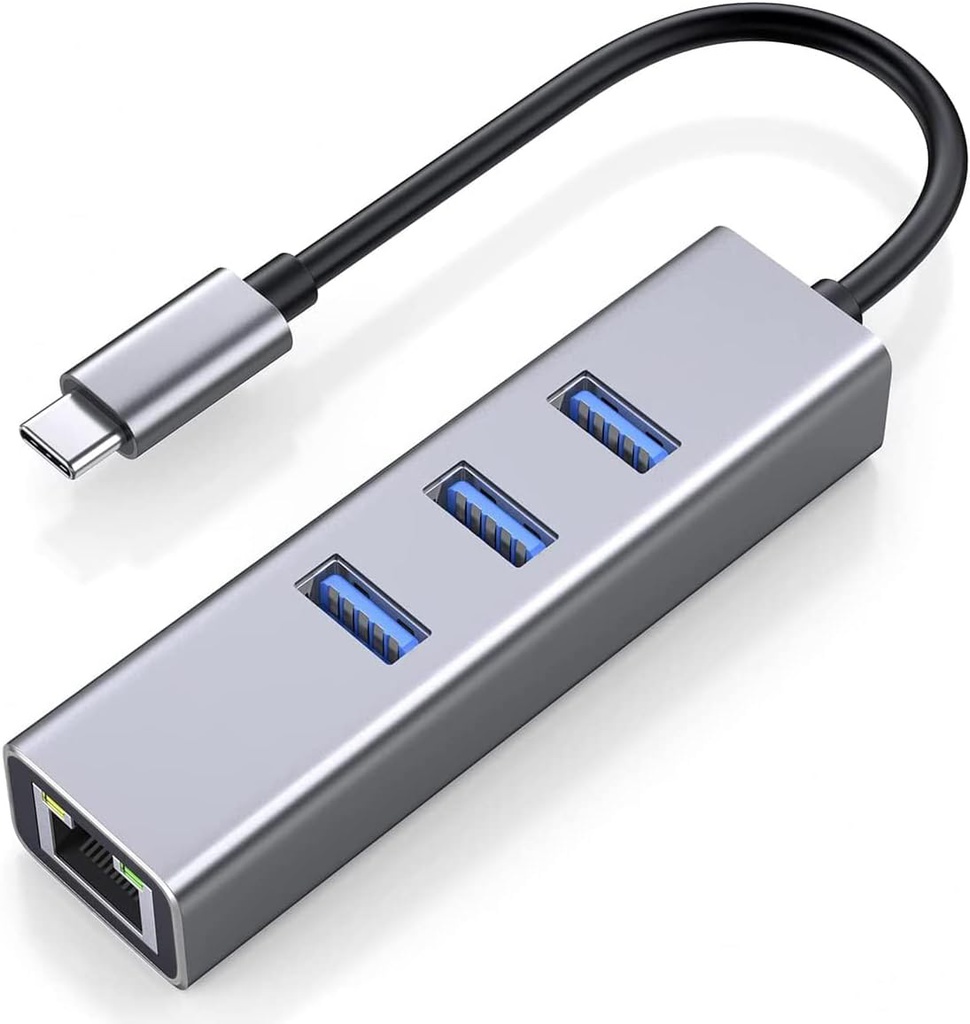 4 in 1 USB-C ► 3x USB3.0 │ 1x RJ45