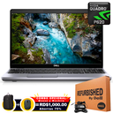 ❞𝐑𝐞𝐟𝐮𝐫𝐛𝐢𝐬𝐡𝐞𝐝❞ Dell Precision 3551 15.6&quot; FHD Core™ i7-10850H 512GB SSD 16GB W10 Pro NVIDIA® Quadro P620 4GB Bcklt SILVER &quot;𝐍𝐎 𝐖𝐄𝐁𝐂𝐀𝐌&quot;