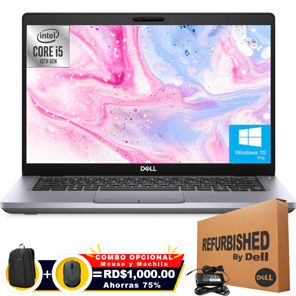 ❞𝐑𝐞𝐟𝐮𝐫𝐛𝐢𝐬𝐡𝐞𝐝❞ Dell Latitude 5411 14&quot; FHD Core™ i5-10400H 2.6GHz 512GB SSD 32GB W11 Pro Bcklt