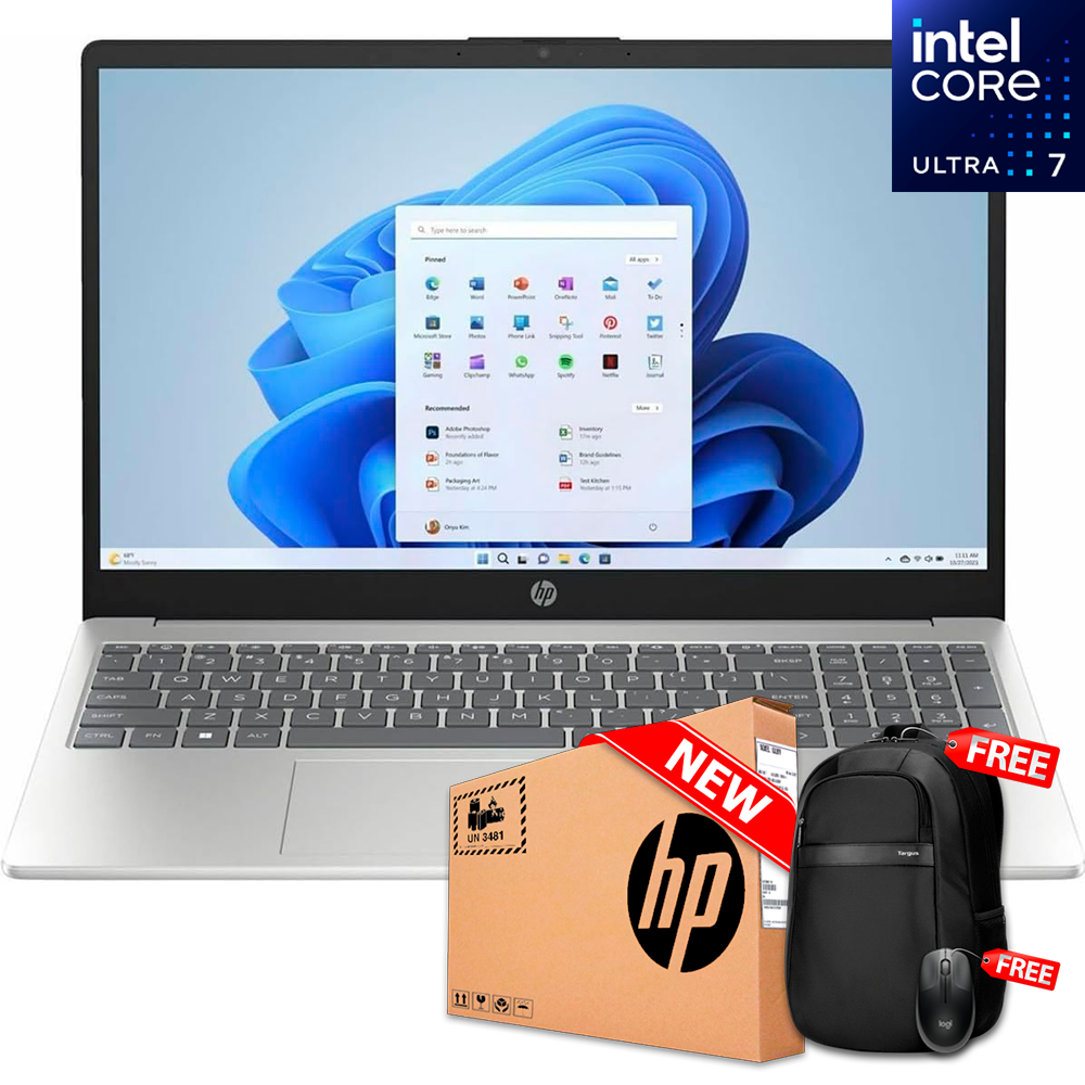 HP Pavilion 16-AF0087 16&quot; FHD Core™ Ultra 7 155U 512GB SSD 16GB W11 NATURAL SILVER Bcklt