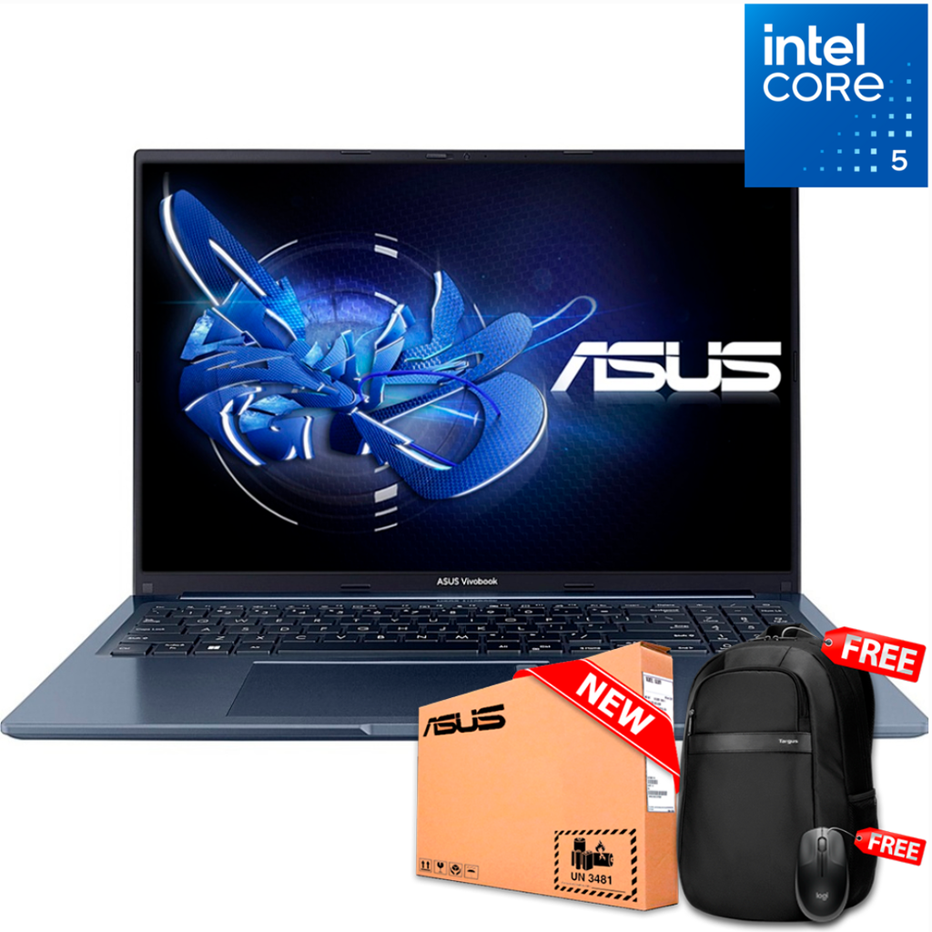 Asus VivoBook F1504ZA-WH52 15.6&quot; FHD Core™ 5-1235U 256GB SSD 8GB W11 QUIET BLUE