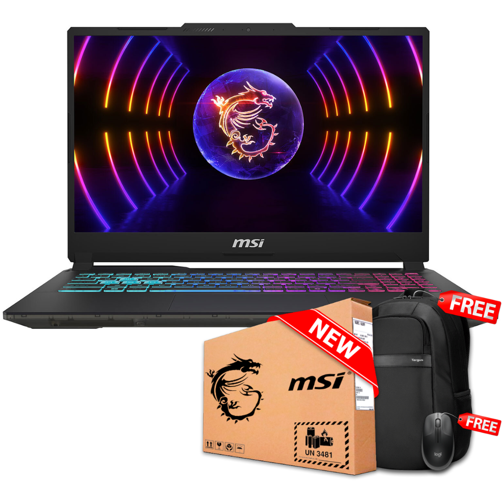MSI CYBORG 15 A1VFK-099 15.6" FHD 144Hz Core™ Ultra 7 155H 1TB SSD 32GB W11 Pro NVIDIA® RTX 4060 8GB TRANSLUCENT BLACK Bcklt