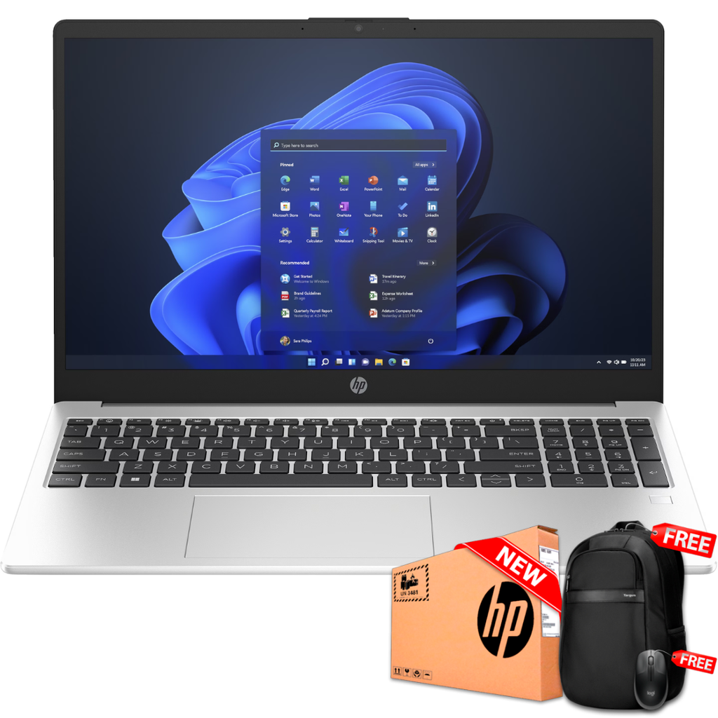 HP 255 G10 15.6" FHD Ryzen™ 5 7530U 2.0GHz 512GB SSD 16GB W11 Silver