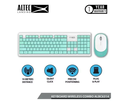ALBC6314 Wireless Keyboard &amp; Mouse Combo Slim Design - ENGLISH - WHITE