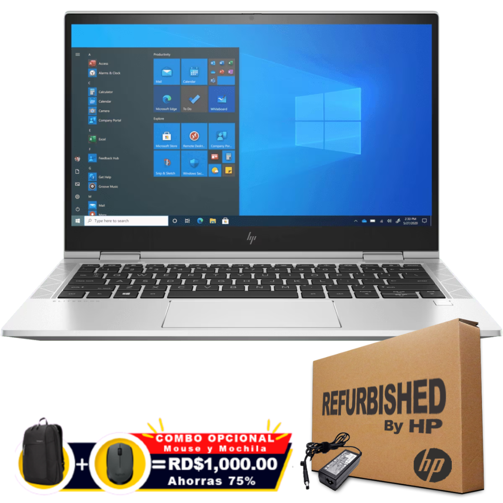 ❞𝐑𝐞𝐟𝐮𝐫𝐛𝐢𝐬𝐡𝐞𝐝❞ HP EliteBook 830 G8 13.3" FHD Core™ i7-1185G7 512GB SSD 32GB W11 Pro Bcklt Silver