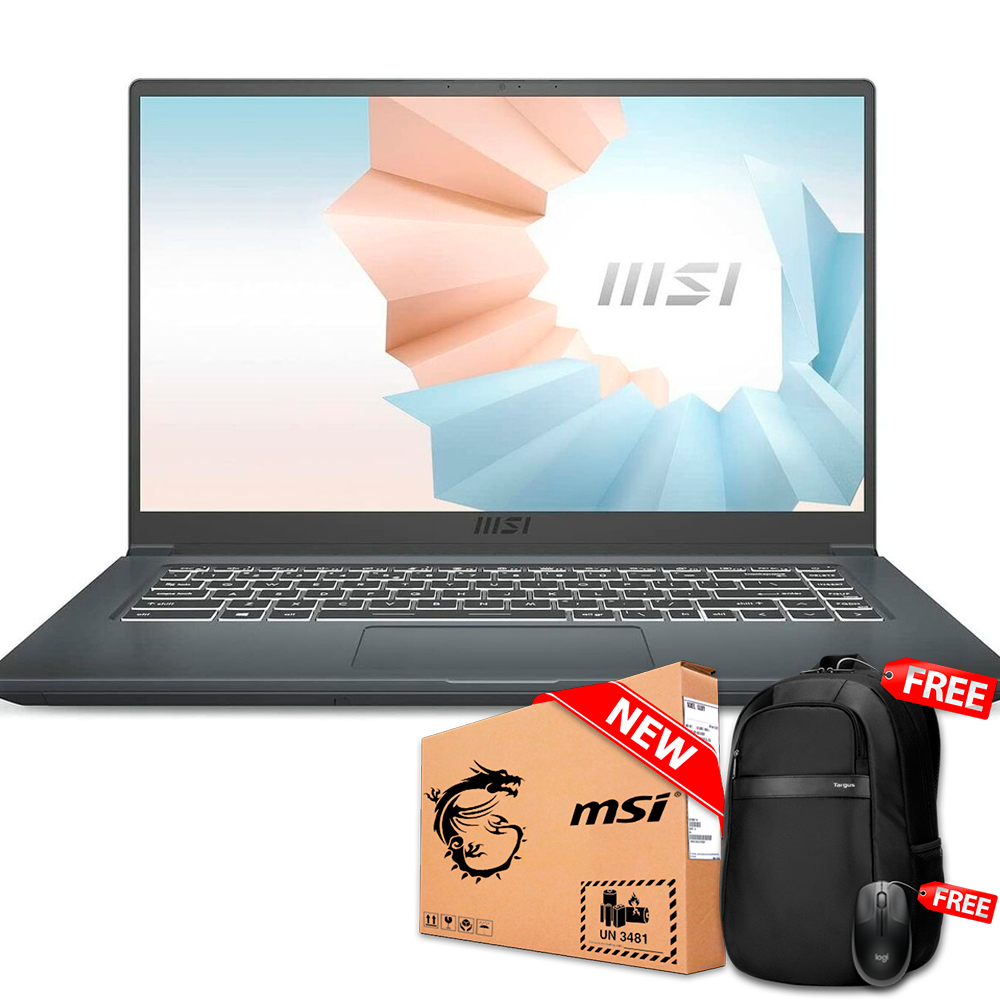MSI MODERN 14 ULTRA THIN 14" FHD Core™ i3-1115G4 512GB SSD 8GB W10 Bcklt