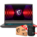 MSI THIN 15 B13VF 15.6" FHD 144Hz Core™ i5-13420H 512GB SSD 16GB W11 NVIDIA® RTX 4060 8GB BLACK