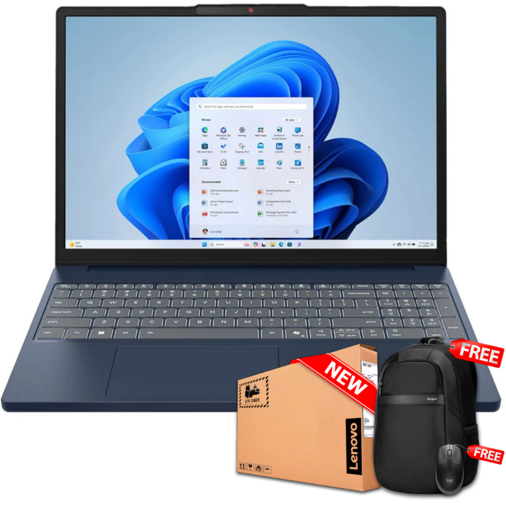 Lenovo Slim 3 15IRH10R 15.3" WUXGA FHD Touch IPS Core™ 5 210H 1TB SSD 16GB W11 BLUE Bcklt