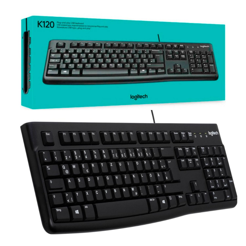 Logitech K120 Teclado USB Negro Español