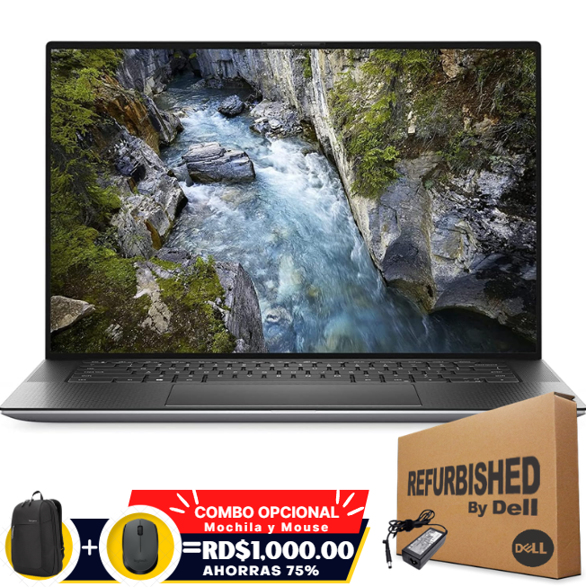 ❞𝐑𝐞𝐟𝐮𝐫𝐛𝐢𝐬𝐡𝐞𝐝❞ Dell Precision 5560 15.6" WQUXGA (3840x2400) Touch Core™ i7-11850H 1TB SSD 32GB W11 Pro NVIDIA® Quadro T1200 4GB Bcklt GRAY
