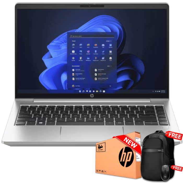 HP ProBook 445 G10 14" FHD Touch Ryzen 3 7330U 256GB SSD 8GB W11 Pro SILVER RJ45