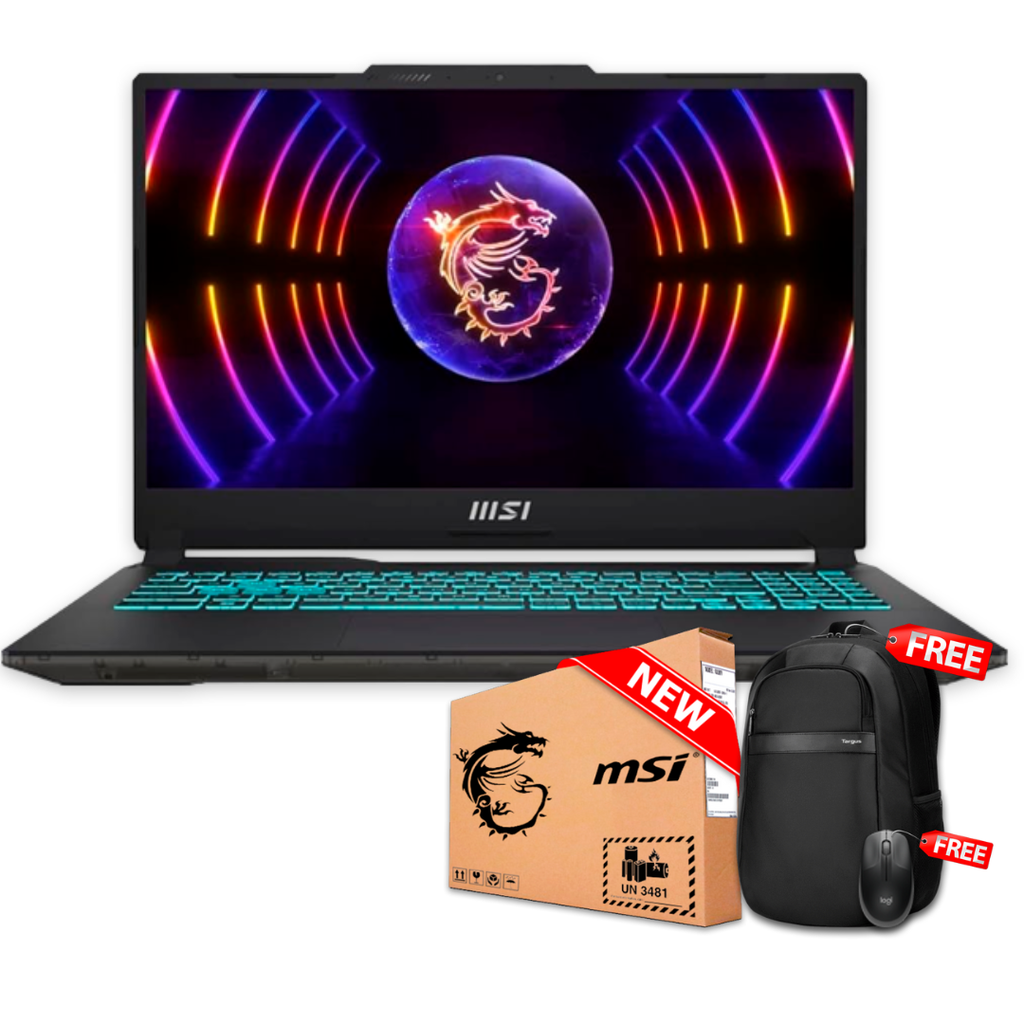 MSI CYBORG 15 A13VE-218 15.6" FHD 144Hz IPS Core™ i7-13620H 512GB SSD 16GB W11 NVIDIA® RTX 4050 6GB BLACK Bcklt