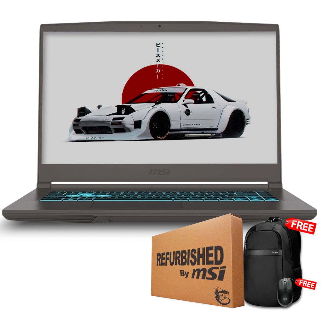 ❞𝐑𝐞𝐟𝐮𝐫𝐛𝐢𝐬𝐡𝐞𝐝❞MSI THIN 15 B2RVE 15.6" FHD Core 5 210H 1TB SSD 16GB W11  (𝐍𝐎 𝐍𝐕𝐈𝐃𝐈𝐀 𝐆𝐑𝐀𝐏𝐇𝐈𝐂𝐒)