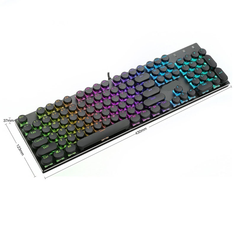Teclado Gaming E-YOOSO K-600 Mecanico iluminado RGB