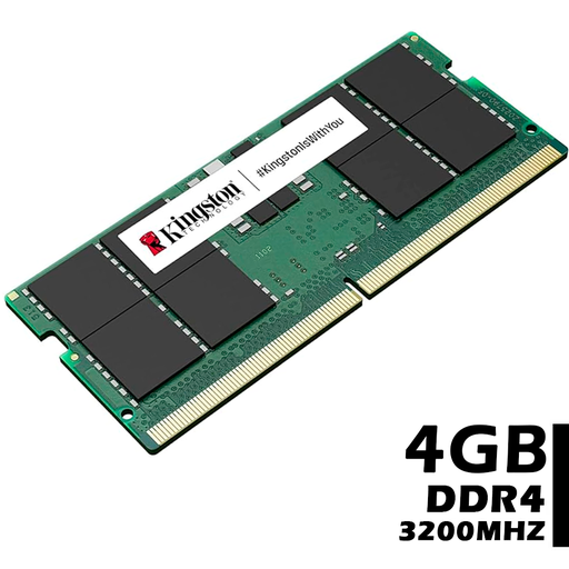 [MEMLAP4GB] Memoria Para Laptop 4GB DDR4 3200MHz