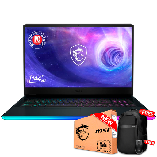 [9S717K424871] MSI RAIDER GE76 17.3&quot; FHD 144Hz Core™ i9-12900H 1TB SSD 16GB W11 RTX 3060 6GB TITANIUM BLUE SteelSeries RGB