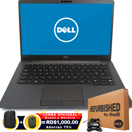 [DLL7300I751216RFF] ❞𝐑𝐞𝐟𝐮𝐫𝐛𝐢𝐬𝐡𝐞𝐝❞ Dell Latitude 7300 13.3" FHD Touch Core™ i7-8665U 512GB SSD 16GB W10